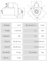 Cargar imagen en el visor de la galería, Motor de arranque S5181S
