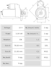 Carregar imagem no visualizador da galeria, Motor de arranque S4035
