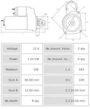 Cargar imagen en el visor de la galería, Motor de arranque S2079S
